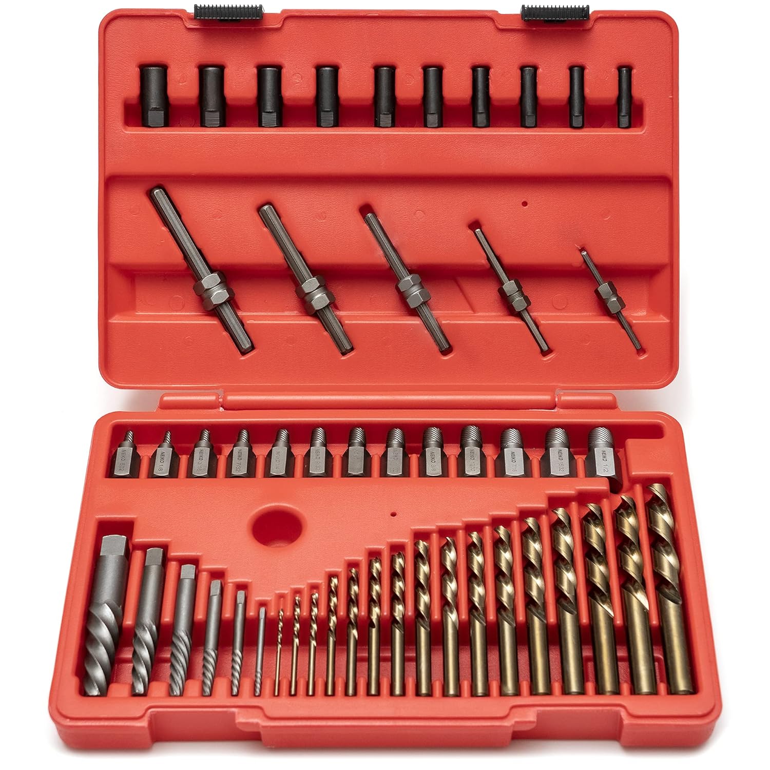 55 Pieces Multi Spline Screw Extractor Set J687