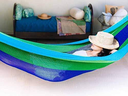 Handwoven Portable Weathersafe King-Size Hammock E880997