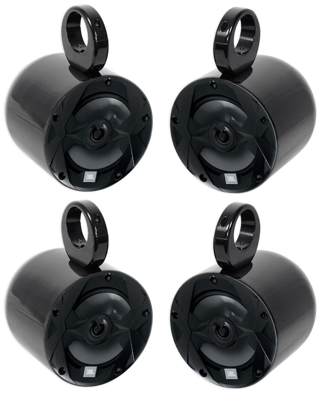 75 Watt RMS Marine 6.5" Tower Speakers in Black J7717