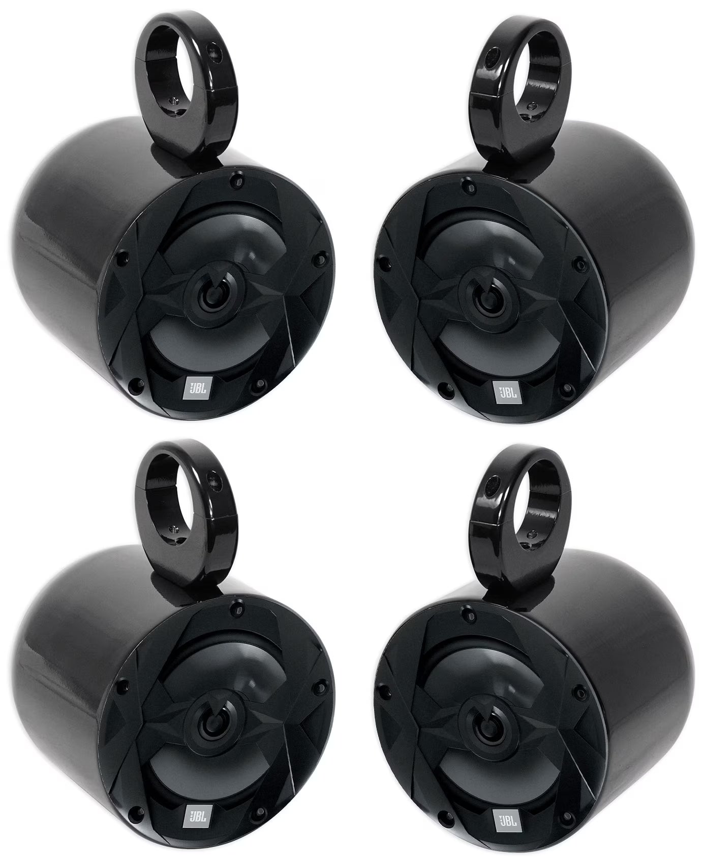 75 Watt RMS Marine 6.5" Tower Speakers in Black J7717