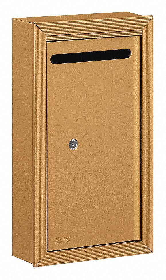 Brass Surface Letter Box S256191