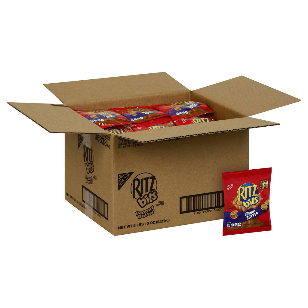 Peanut Butter Sandwich Cookies, 60 packs, 1.5 oz each D6562
