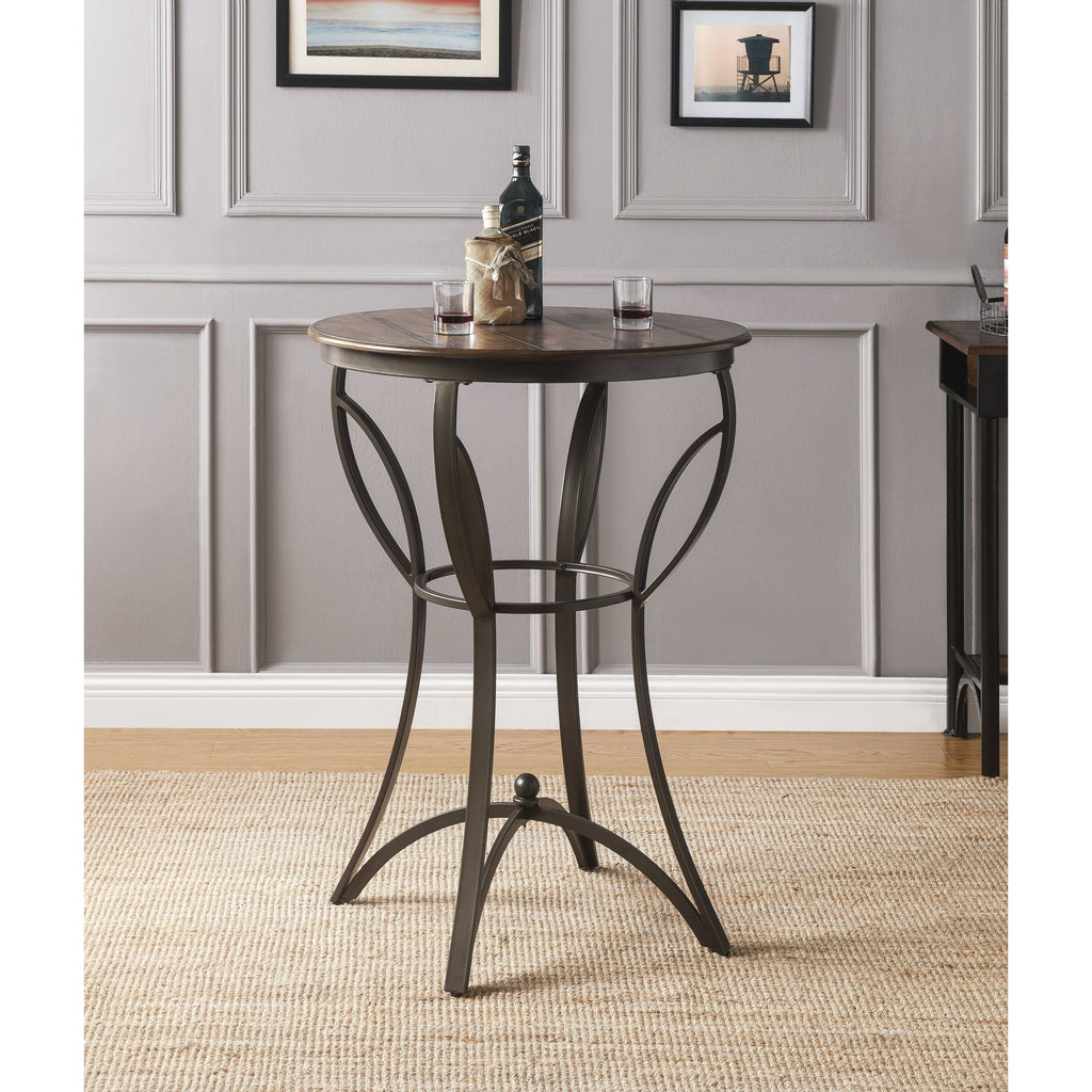Walnut Sandy Black 3PC Bar Set O10503