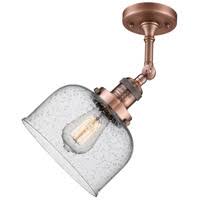 Large Bell 1 Light Sconce LED (Antique Copper) D6423