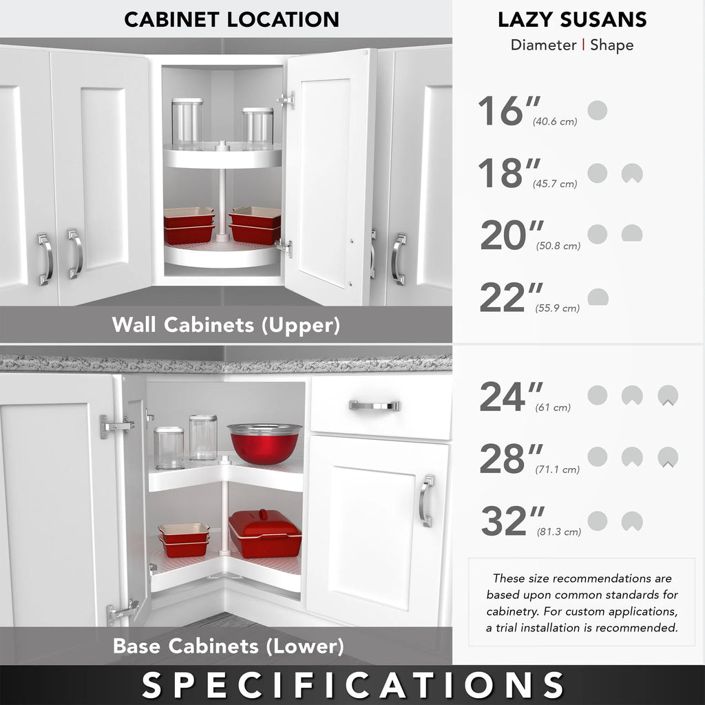 Natural Maple Corner Cabinet Lazy Susan J4864