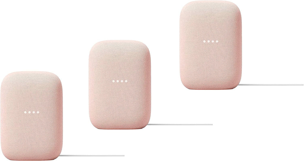 Audio Smart Speaker with WiFi and Bluetooth Streaming (2-Pack: Sky) U449619