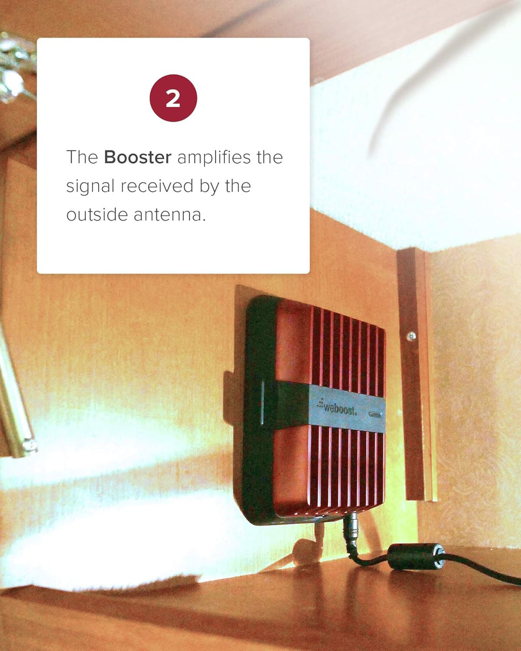 Cell Phone Signal Booster Kit for 4G LTE & 5G Z737