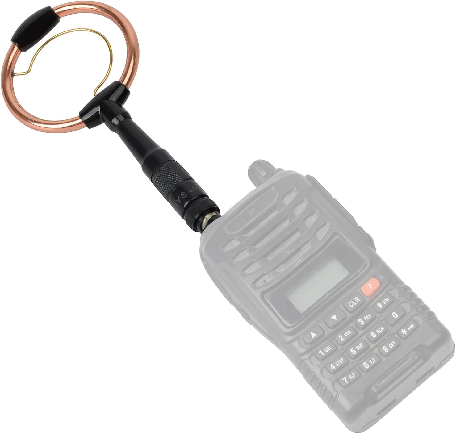 Dual Band BNC-Male Loop Antenna Q2322