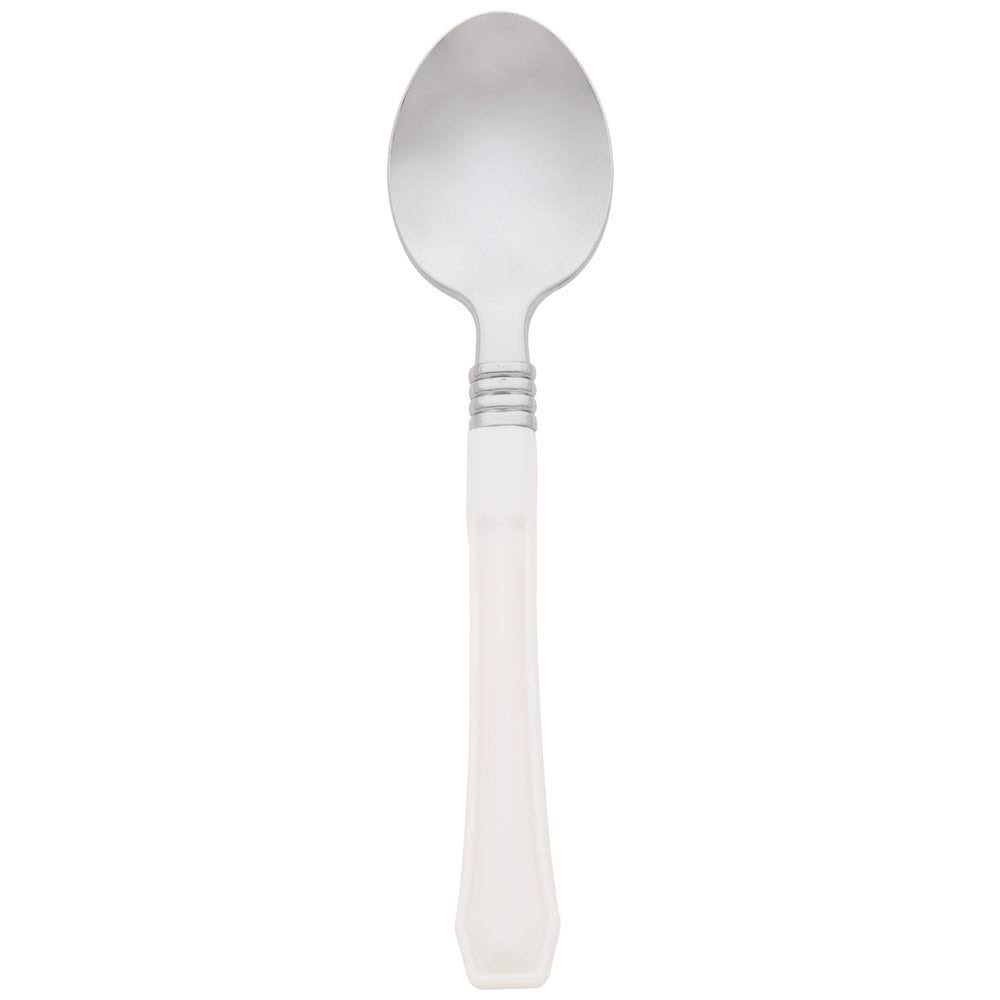 6.5 in. Heavy Weight Fork with Ivory Handle Silver V4084