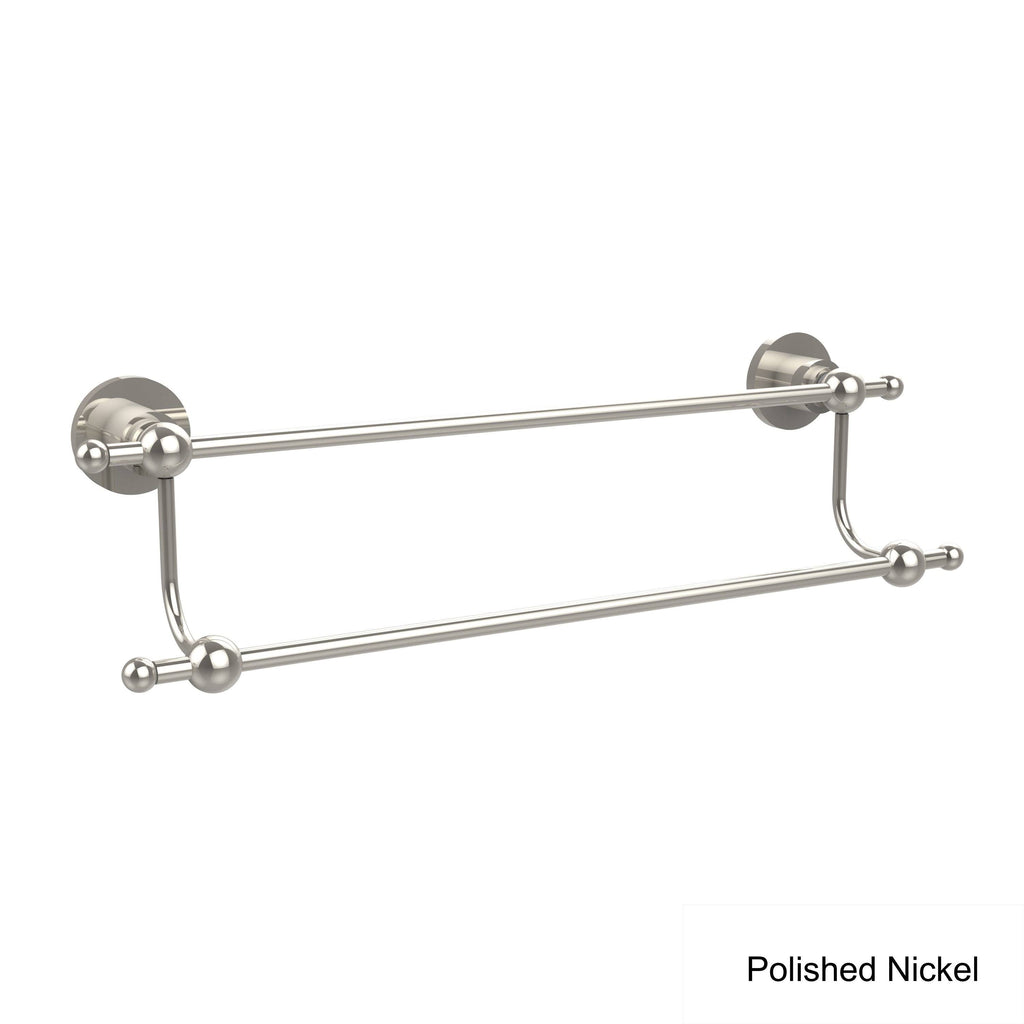 24 inch Double Towel Bar Satin Brass V643
