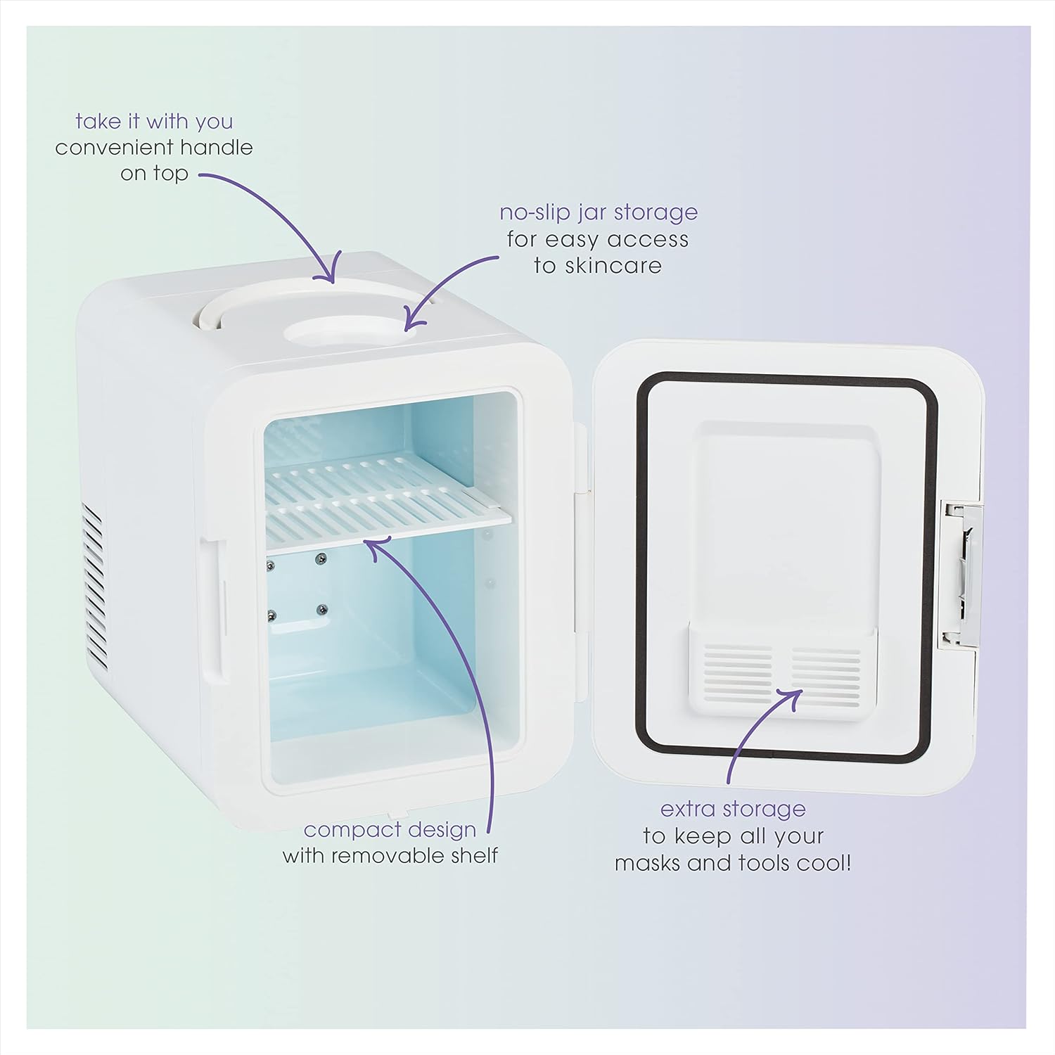 4 Liter Mini Beauty Fridge H549