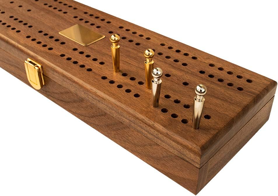 28 Double-Six Dominoes with Black Walnut Case W836887