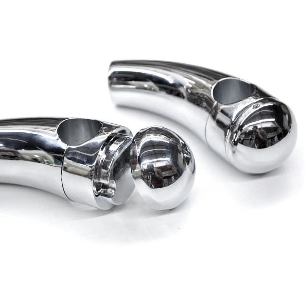 Chrome Billet Handlebar Risers F900869