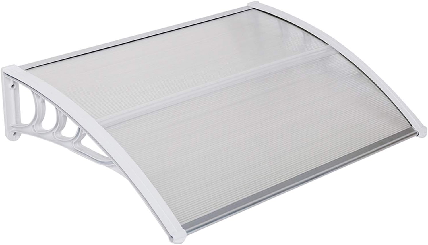 White Polycarbonate Door Canopy 120 x 40 M55416
