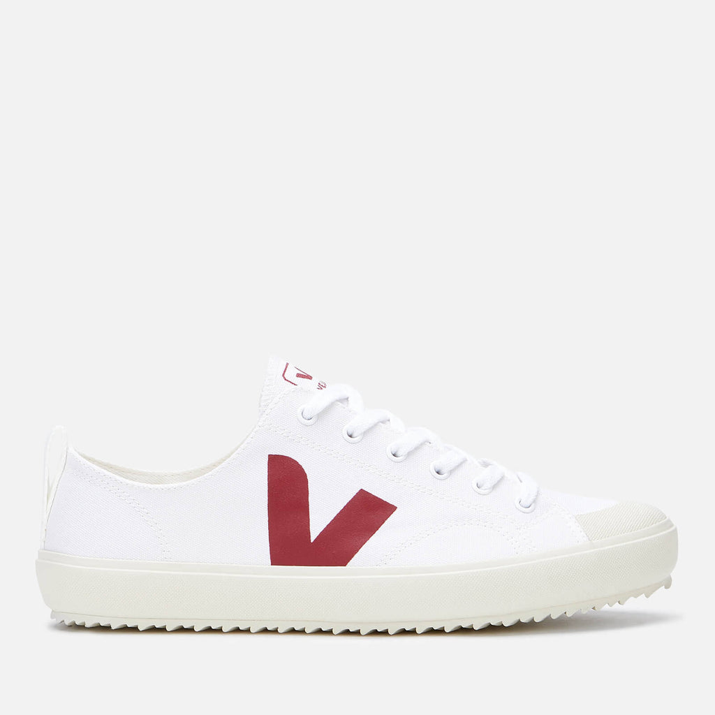 White Canvas Shoes U80361