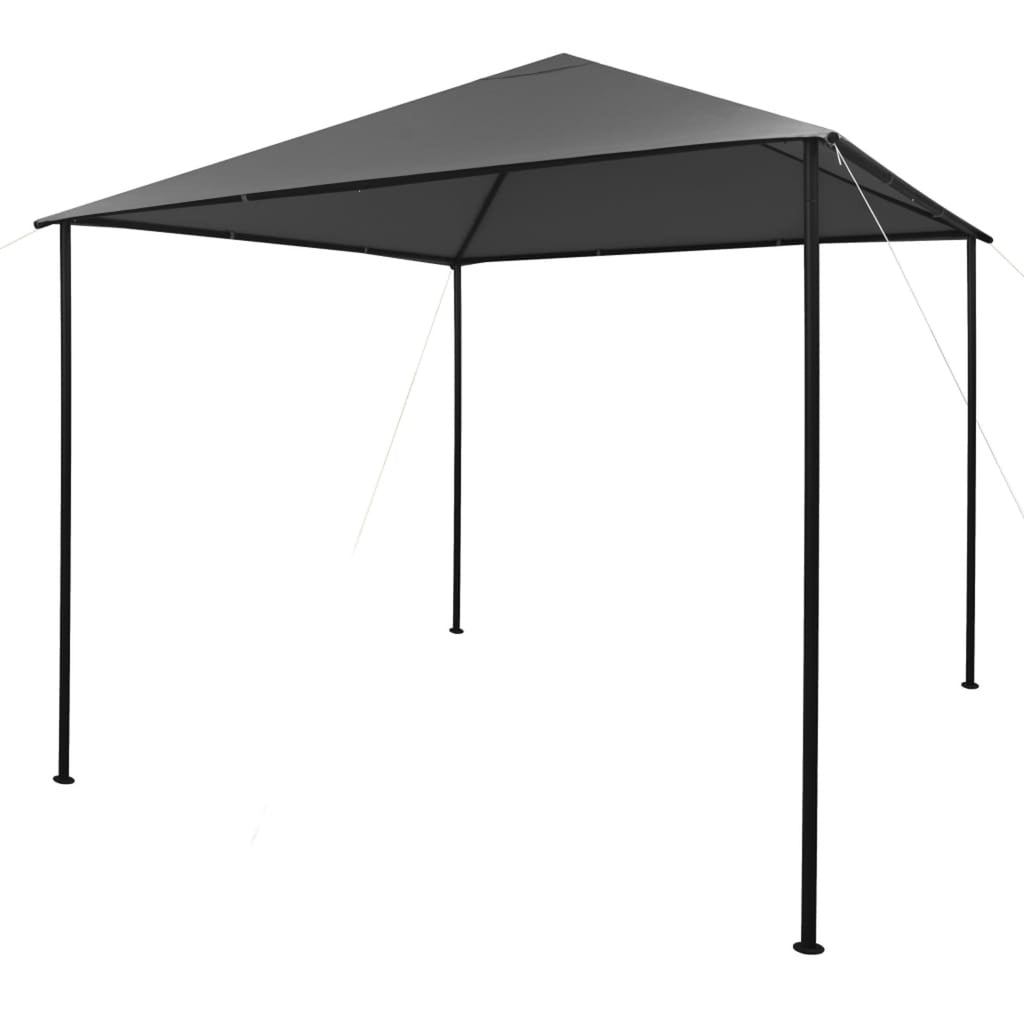 Party Tent Outdoor Gazebo Canopy Steel Frame Sun Shade Shelter 10.6ft x 9ft x 8.7ft D287