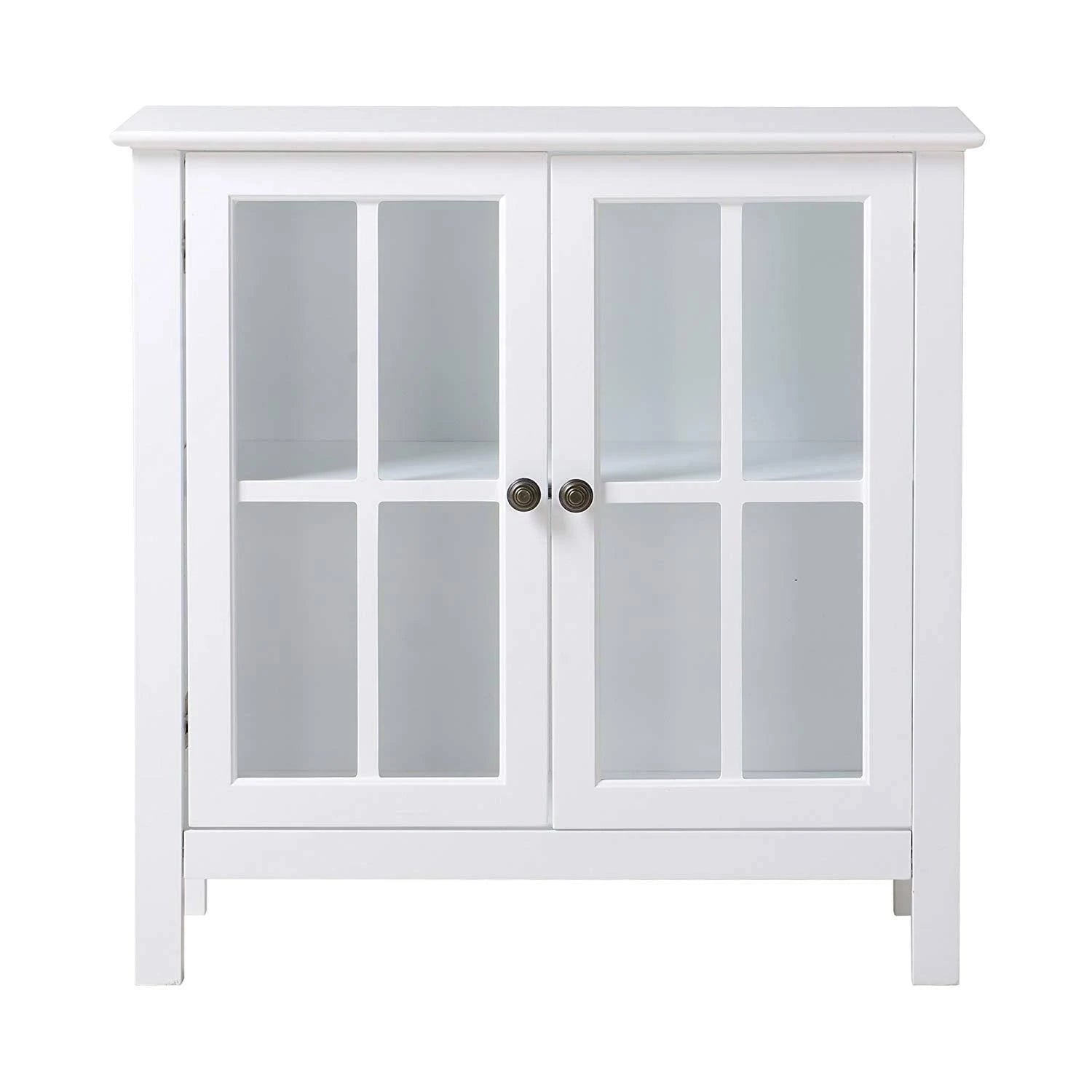 Glass Door Accent and Display Cabinet K988