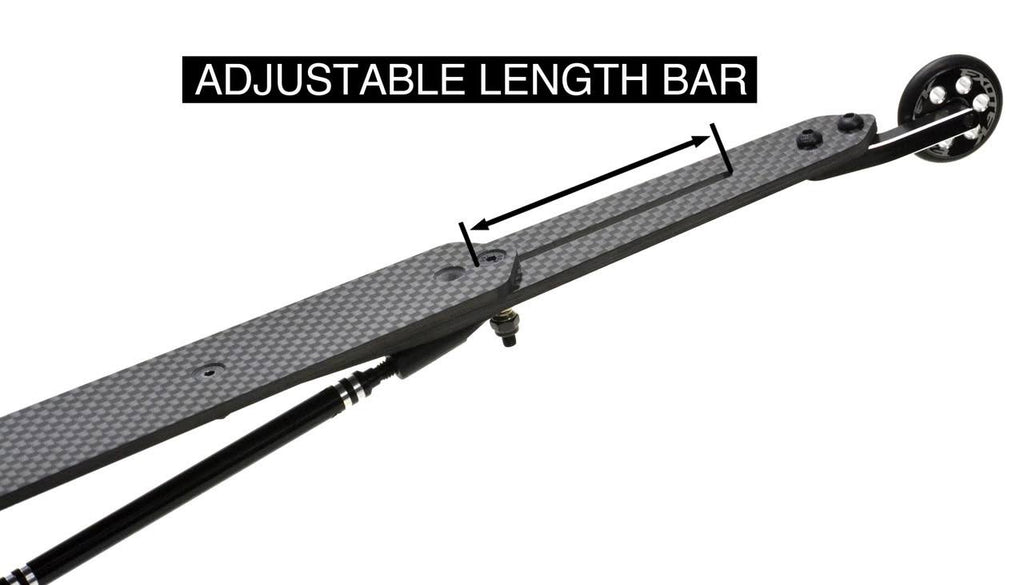 Carbon Fiber Adjustable Wheelie Bar Set W7133
