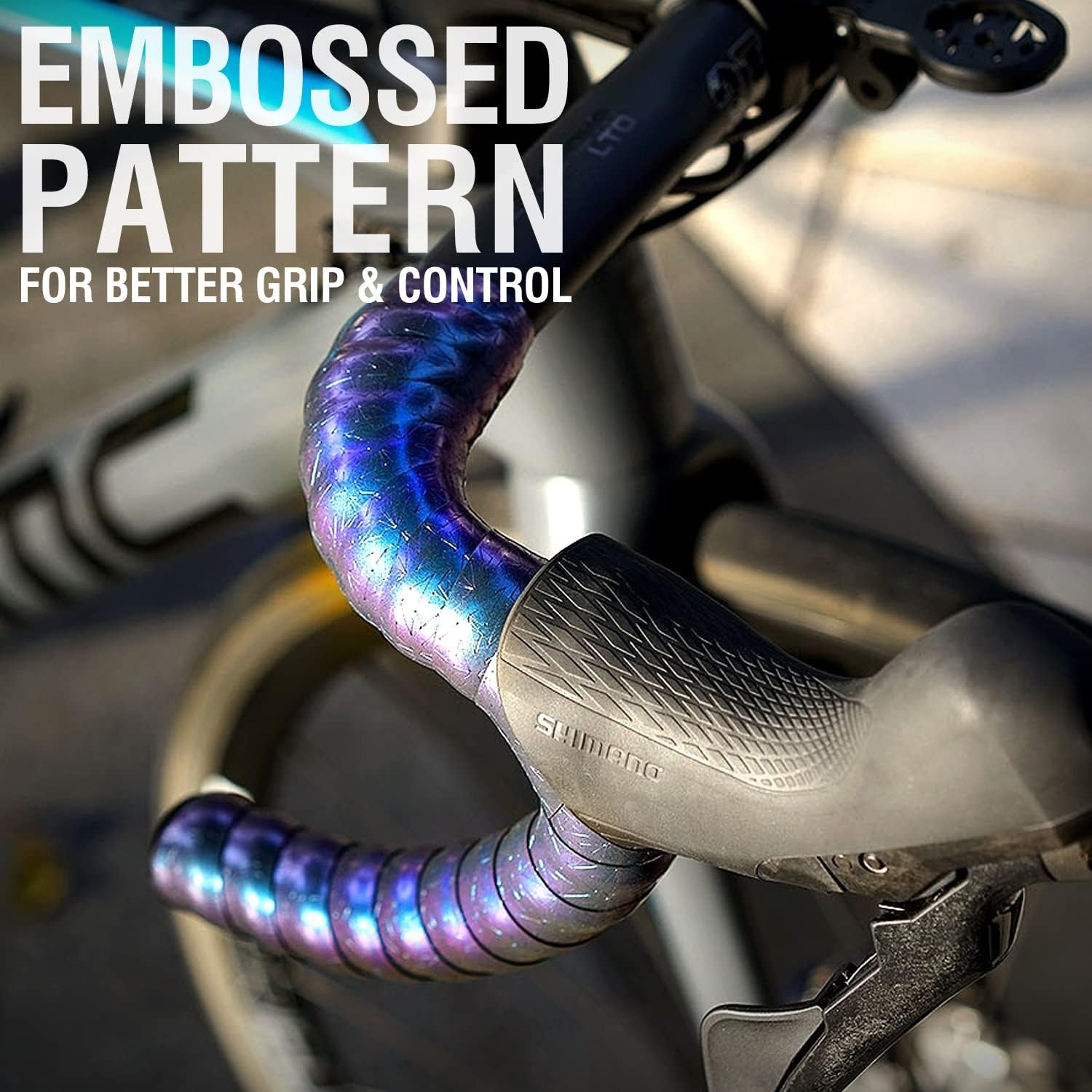 2 Rolls Bike Handlebar Tape with Adhesive Backs and Bar End Plugs F64899