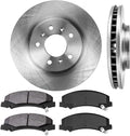 5 Lug Brake Disc Rotors and Metallic Brake Pads P144467