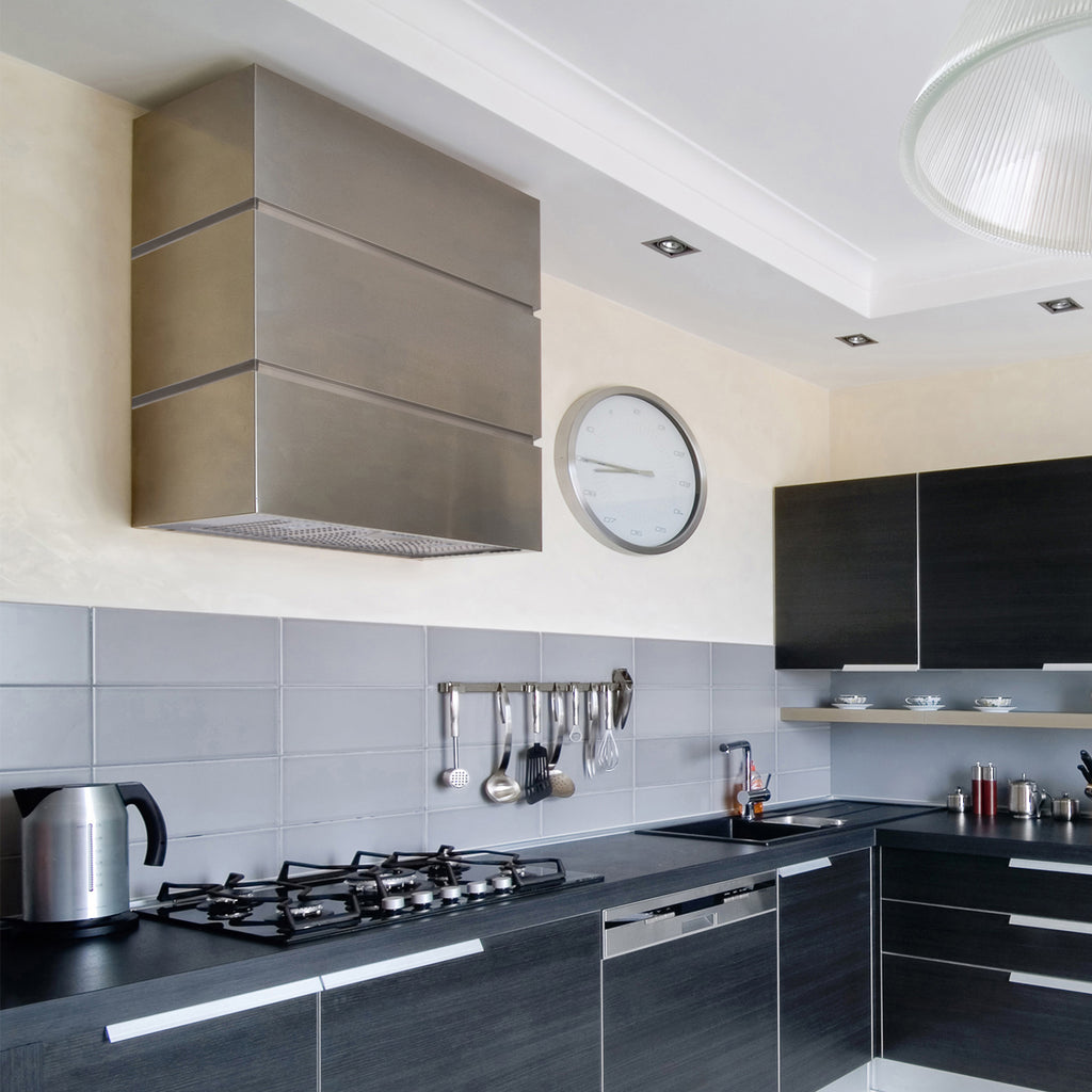 36" Brushed Stainless Steel Wall Mount Range Hood H7498