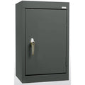Solid Door Wall Cabinet Charcoal J8559
