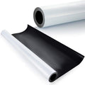 Blank Magnet Sheets 24-inches Wide Flexible Printable White Vinyl Surface 5 Ft. Roll Pack of 2 Q5613
