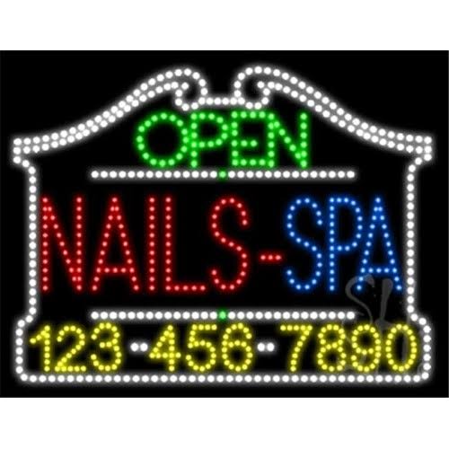 Animated Multicolor LED Sign I59426