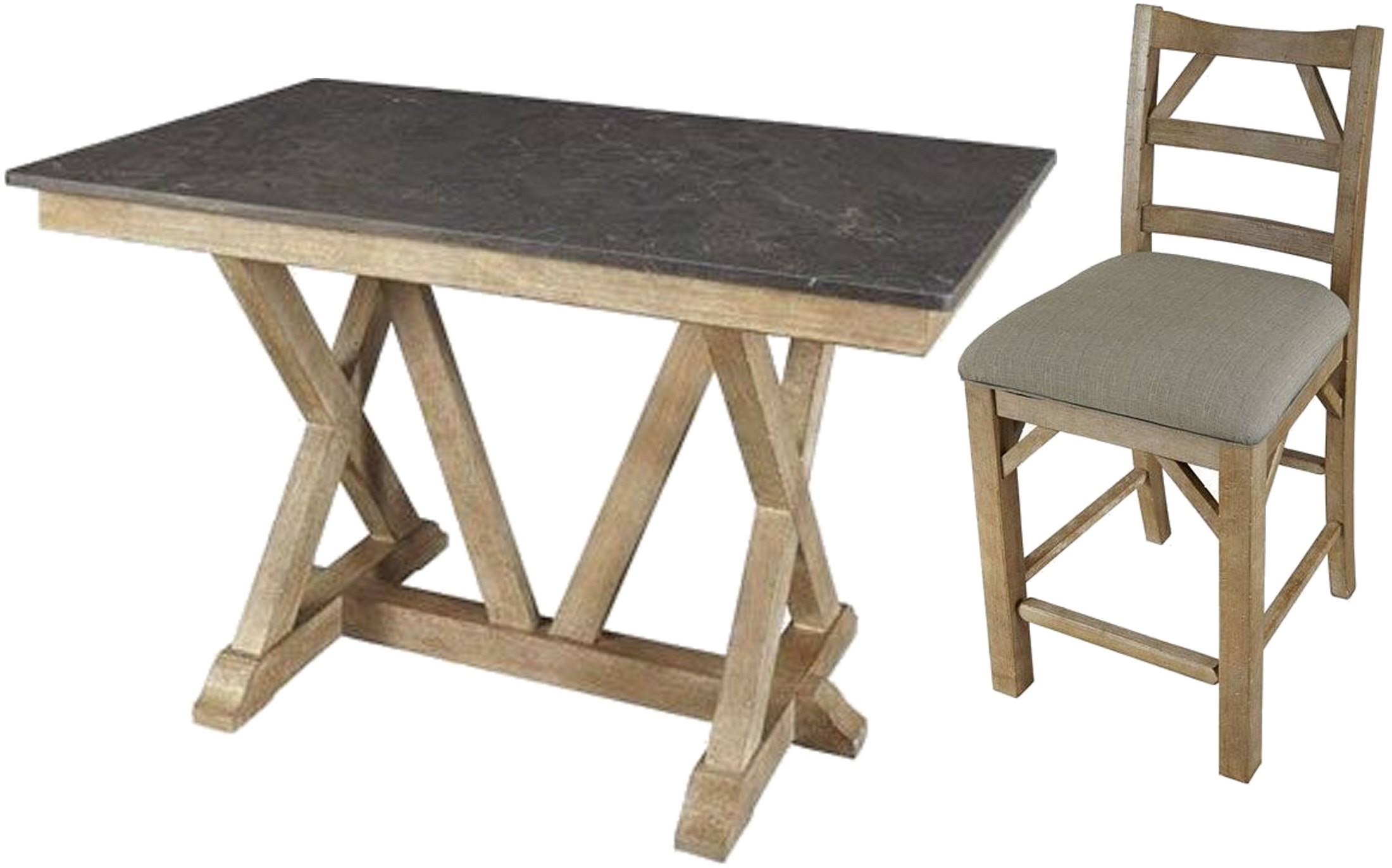 Ladderback Counter Chair (Set of 2) Q641