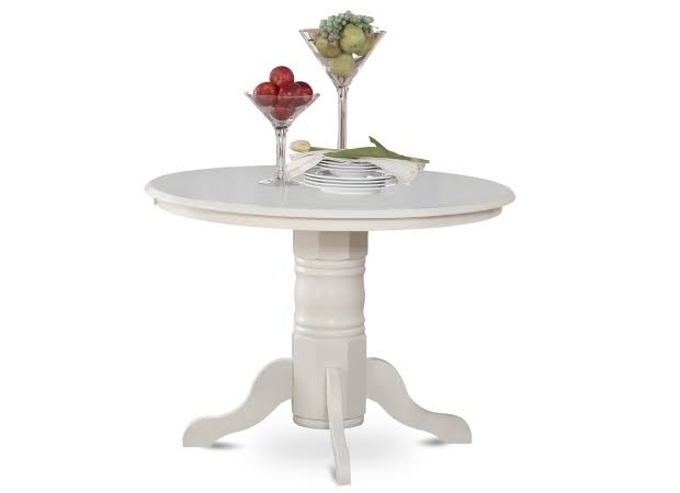 Round Kitchen Table 42 in. Diameter with Pedestal L110792