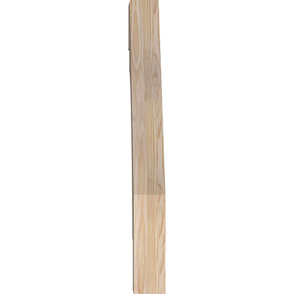 3 1/2x22W x 22x22D x 34x22H Douglas Fir Smooth Brace T45439