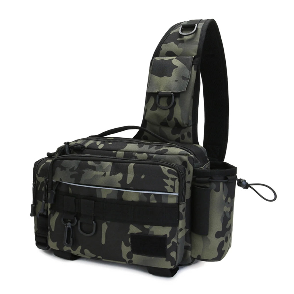 Water-resistant Fishing Sling Pack Waist Bag X275