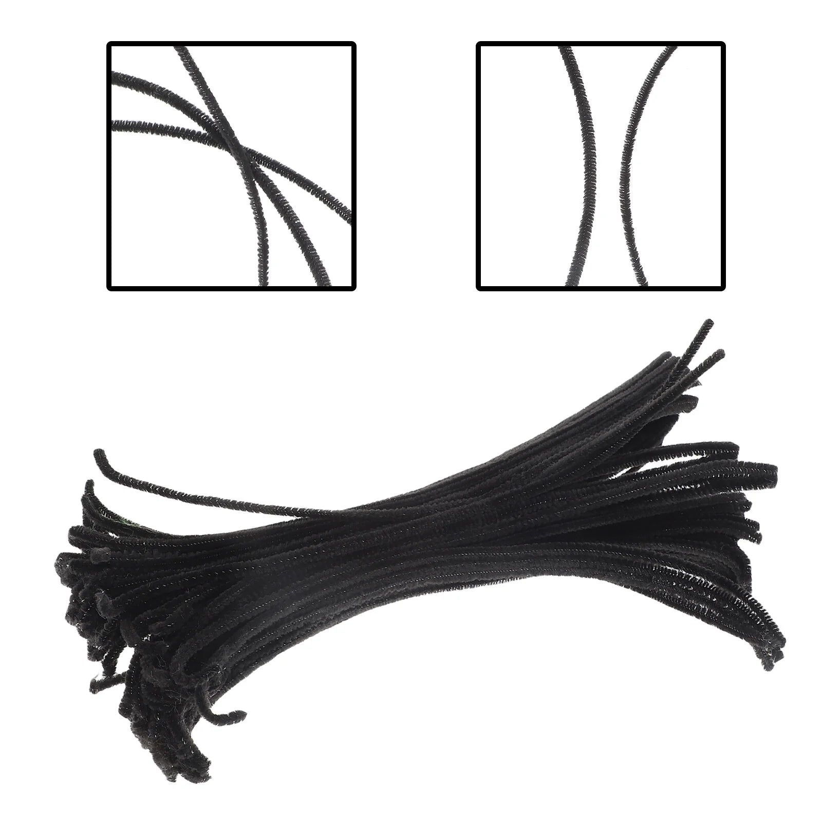 300pcs DIY Plush Twisting Sticks S739