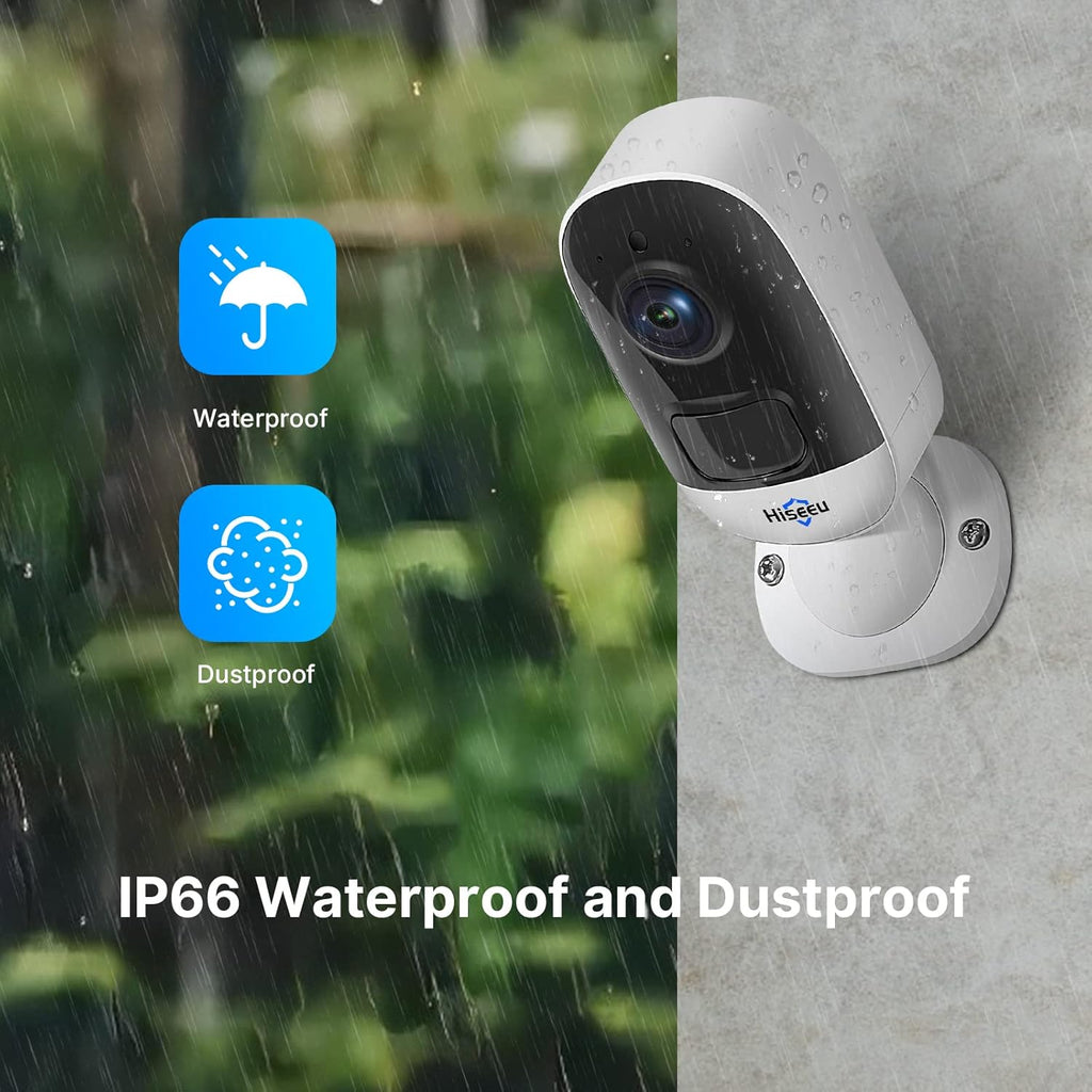 2K Wireless Security Camera System 2-Cam Kit with NVR D41742