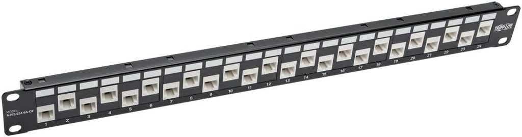 48-Port 2U Rackmount Cat6 110 Patch Panel RJ45 Ethernet Black T854567