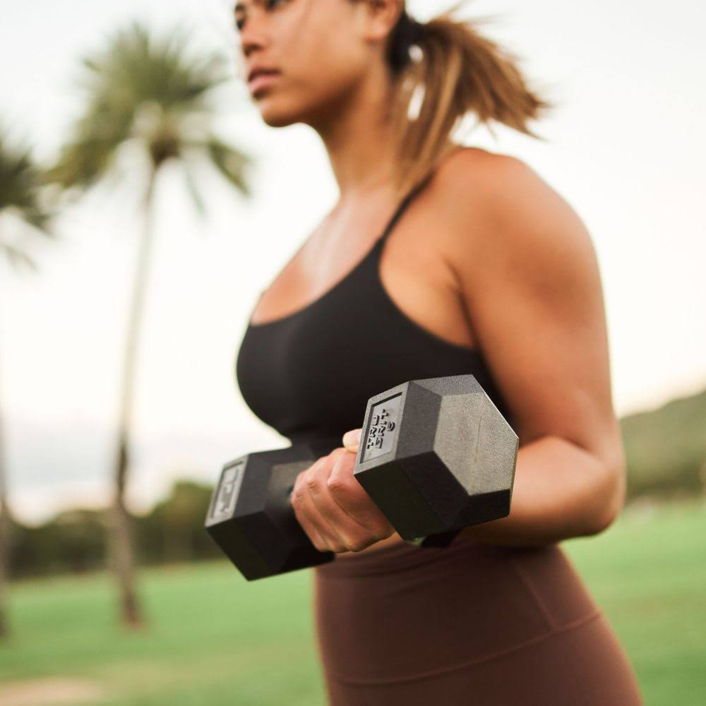 45-lb Hex Elite Dumbbell I4023