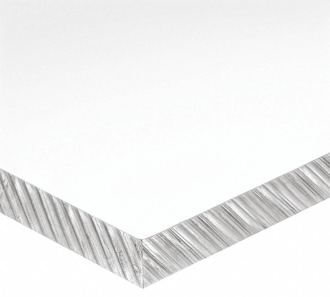 Polycarbonate Plastic Sheet 3/16 Thick x 48 Wide x 96 Long R39990