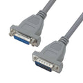 Economy Molded D-Sub Cable, DB15 Male / Female, 50.0 ft C6862