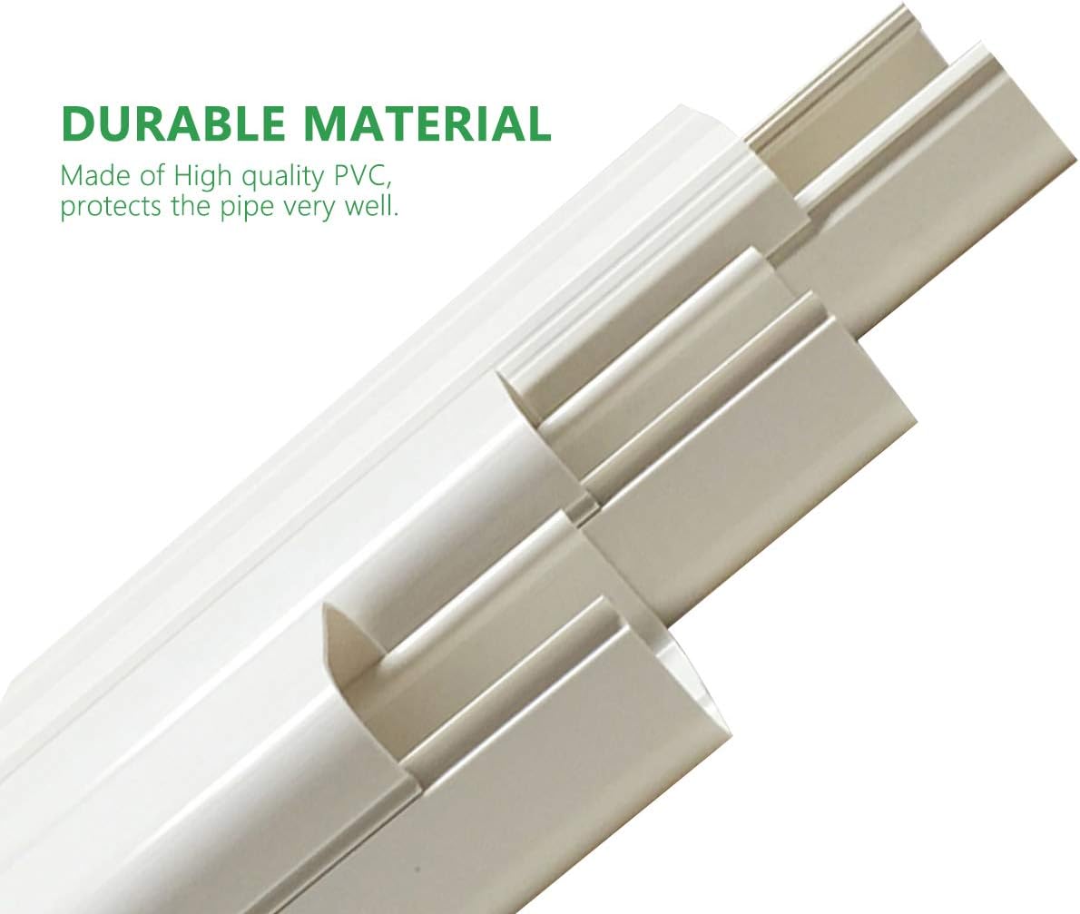 3'' W x 7.5ft L PVC Line Set Cover Kit, Pack of 2 L42937