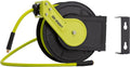 Retractable Air Hose Reel 3/8" 50ft+3ft, Hybrid Air Hose 300 PSI D2891