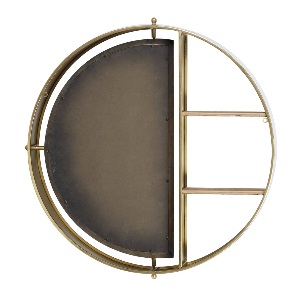 Gold Metal Wall Shelf B99690