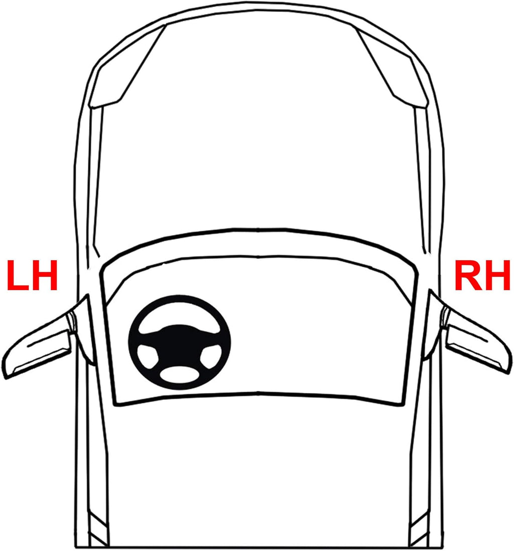 Passenger Side Headlight Lens and Housing A487893