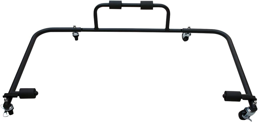 Hard Top Carrier Storage Cart Steel Rack Sliding W6685