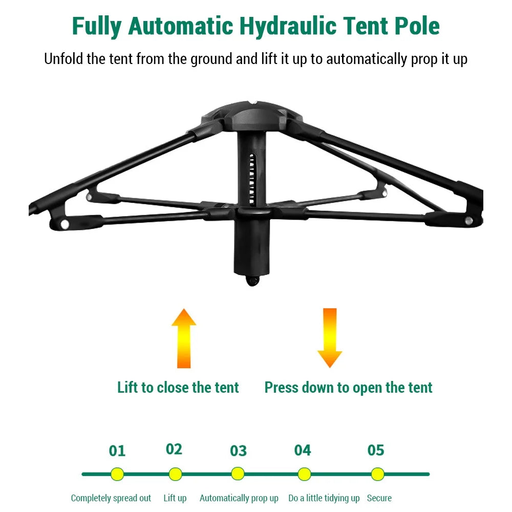 3-4 Person Instant Setup Waterproof Tent U317999