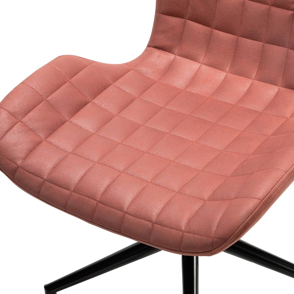 Mustard Office Task Chair with Tufted Back K630726