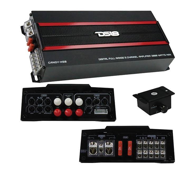 2000 Watts Max 5-Channel Amplifier M2111