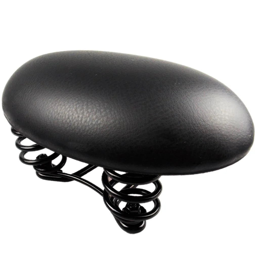 Noseless Bike Seat Saddle with Shockproof Spring G2808