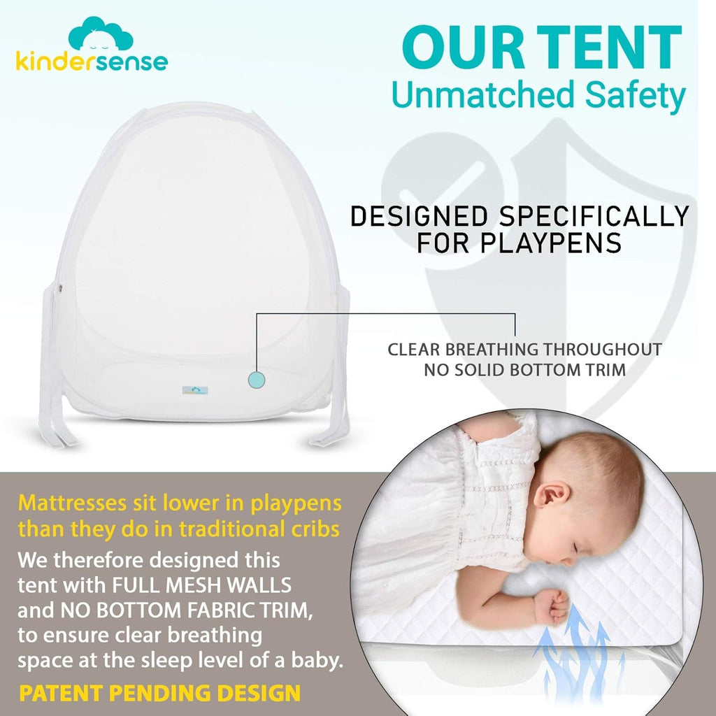 Baby Safety Crib Tent for Playpens Pack N Plays & Mini Cribs D107925