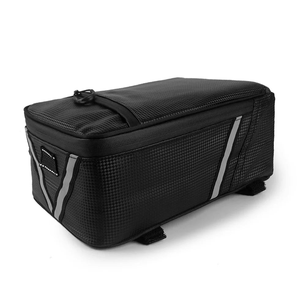 Water Resistant Canvas Bike Rear Seat Bag, 5L Capacity D5841