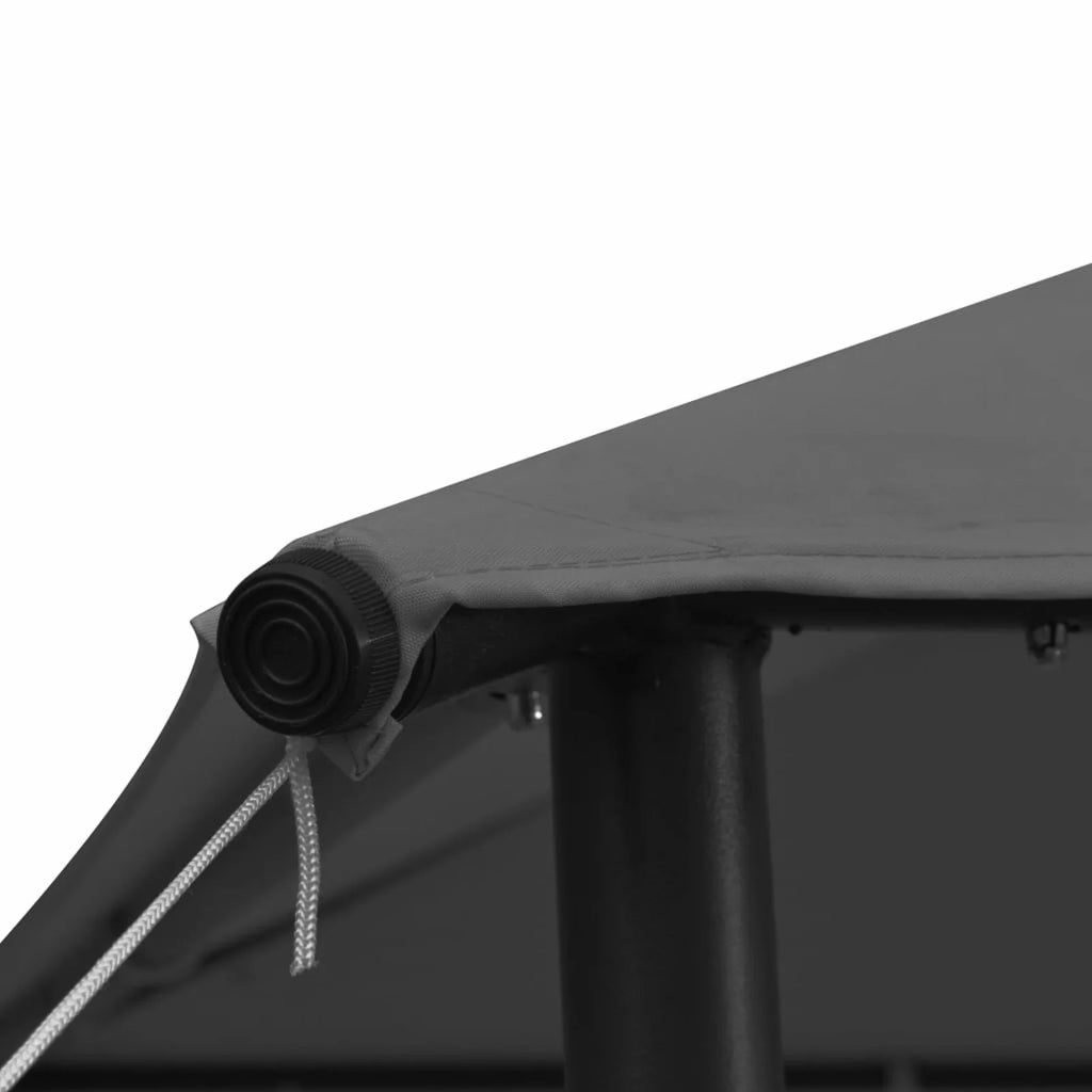 Party Tent Outdoor Gazebo Canopy Steel Frame Sun Shade Shelter 10.6ft x 9ft x 8.7ft D287